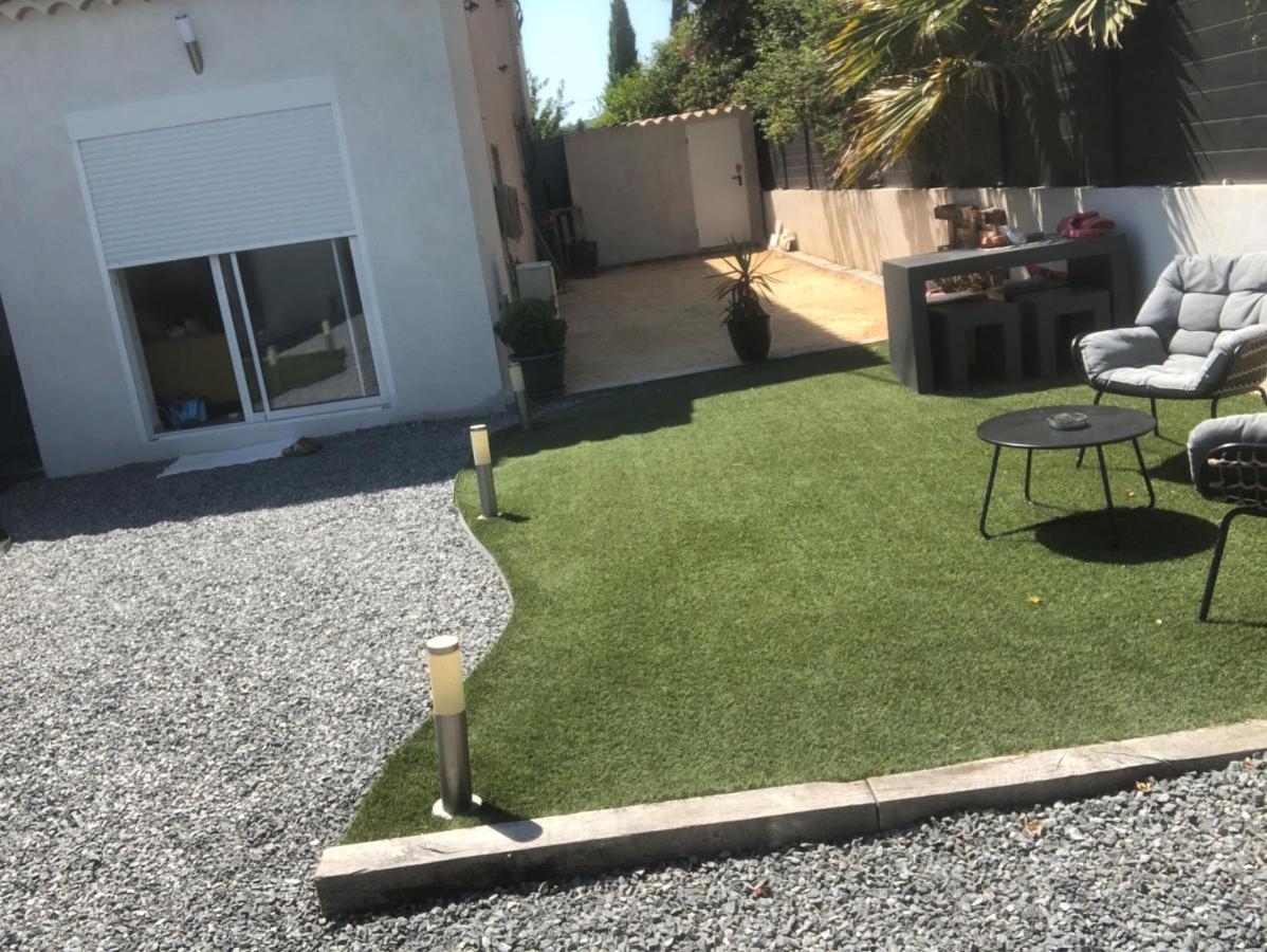 Charmant Studio Dans Villa - Parking - Jardin La Seyne-sur-Mer Eksteriør bilde