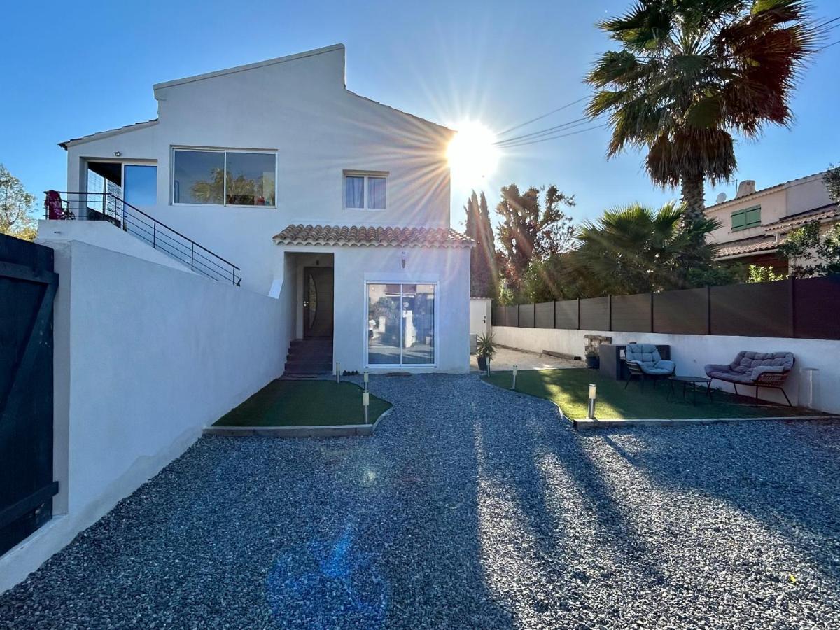 Charmant Studio Dans Villa - Parking - Jardin La Seyne-sur-Mer Eksteriør bilde